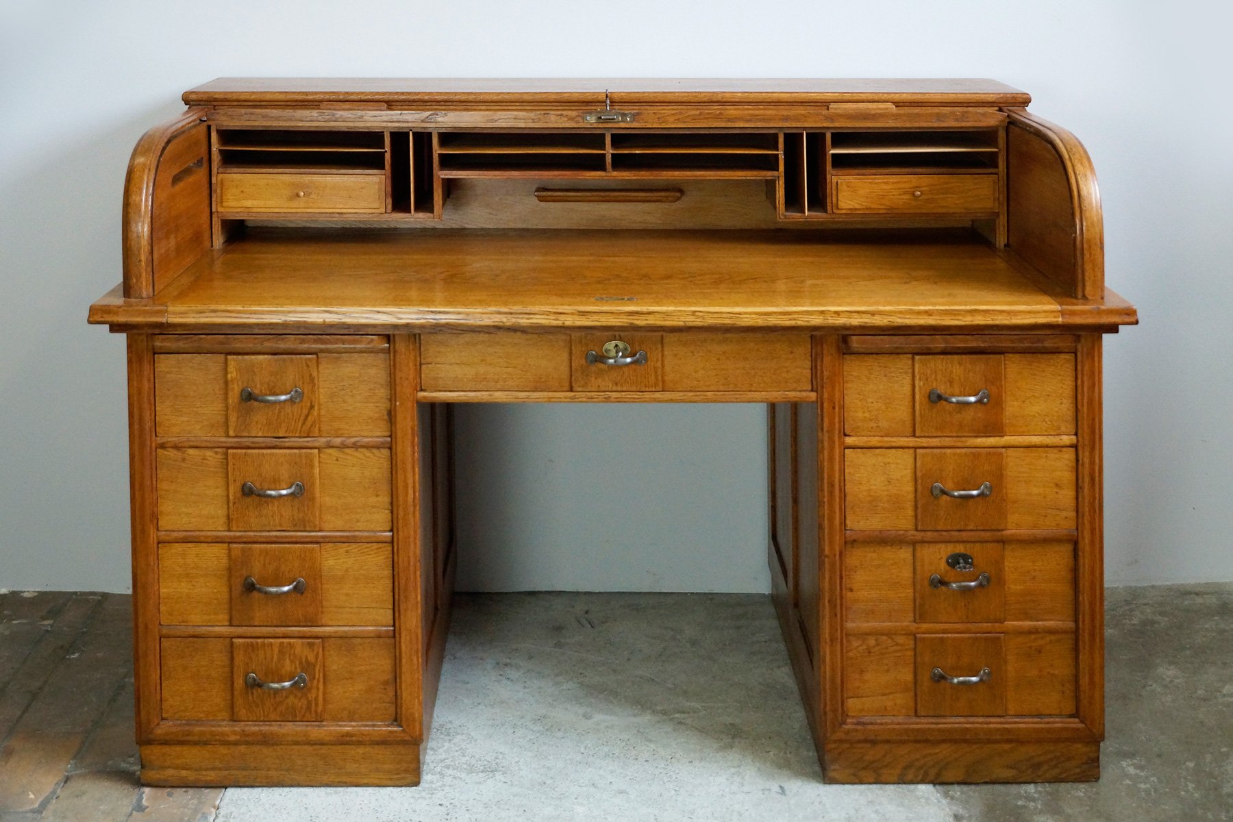 Vintage RollUp Office Desk for sale at Pamono