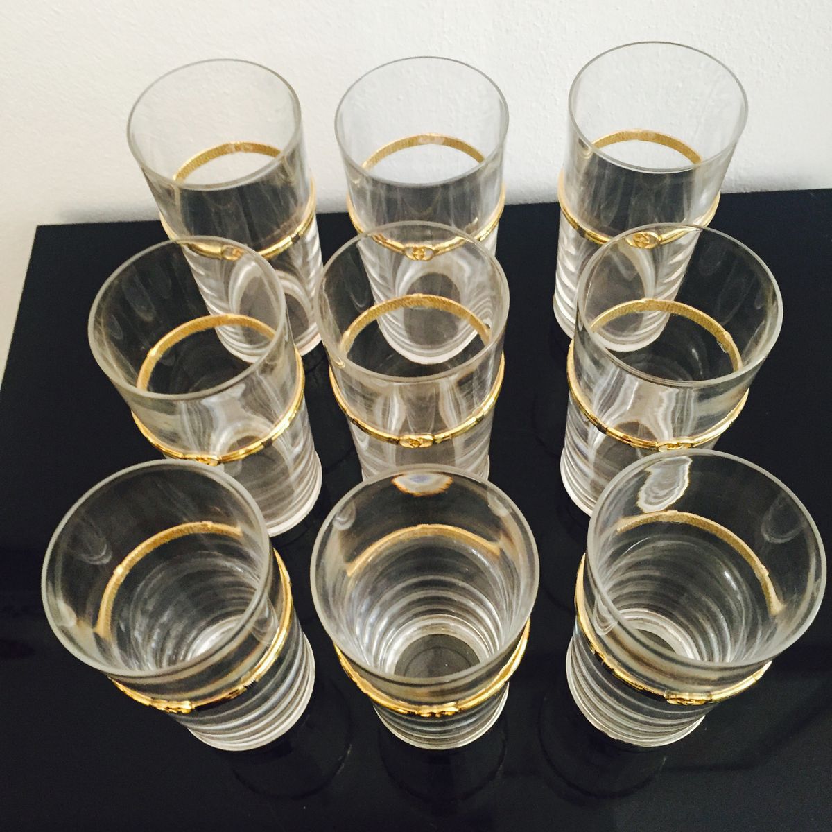 glasses from gucci 1970s set of 9 for sale at pamono glasses from gucci 1970s set of 9 for sale at pamono