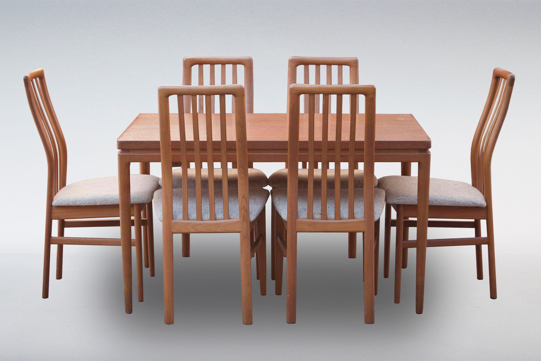 Dining set by kai kristiansen for sva møbler, 1970s for sale at pamono Room møbler