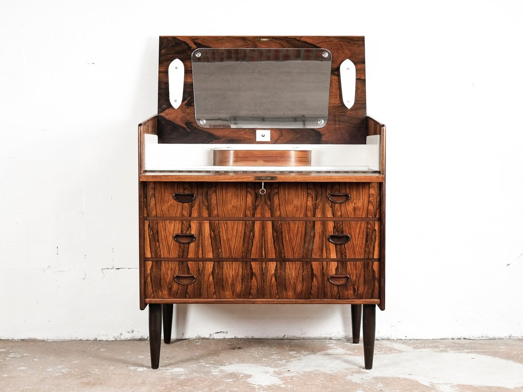 Rosewood Chest Of Drawers Dressing Table 1960s For At Pamono Rosewood Chest Of Drawers Dressing Table 1960s