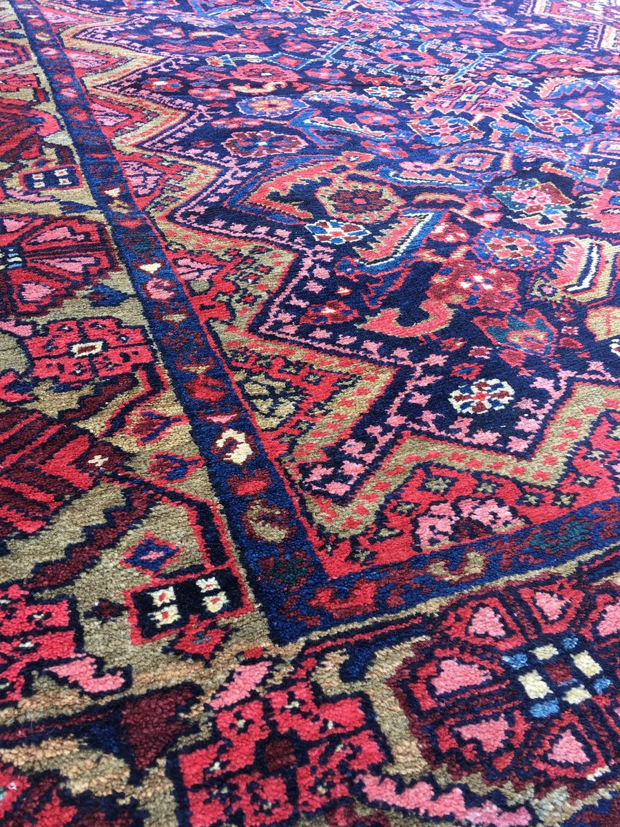 Vintage Persian Heriz Rug For At Pamono Vintage Persian Heriz Rug 6 883 00 Price Per Piece