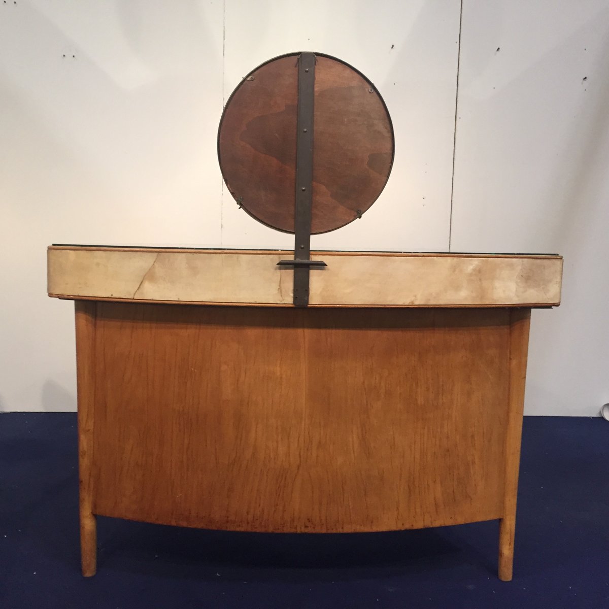 Wood and parchment dressing table s for sale at pamono Wood and parchment dressing table s for sale at pamono