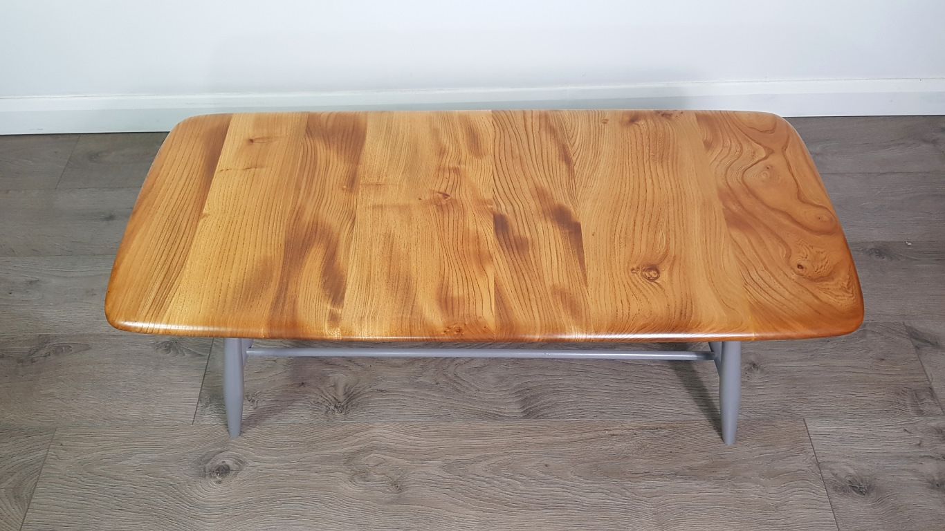Ercol Coffee Table Second Hand Old Colonial Dark Elm Dining Coffee Table By Lucian Ercolani For Ercol S With Second Hand