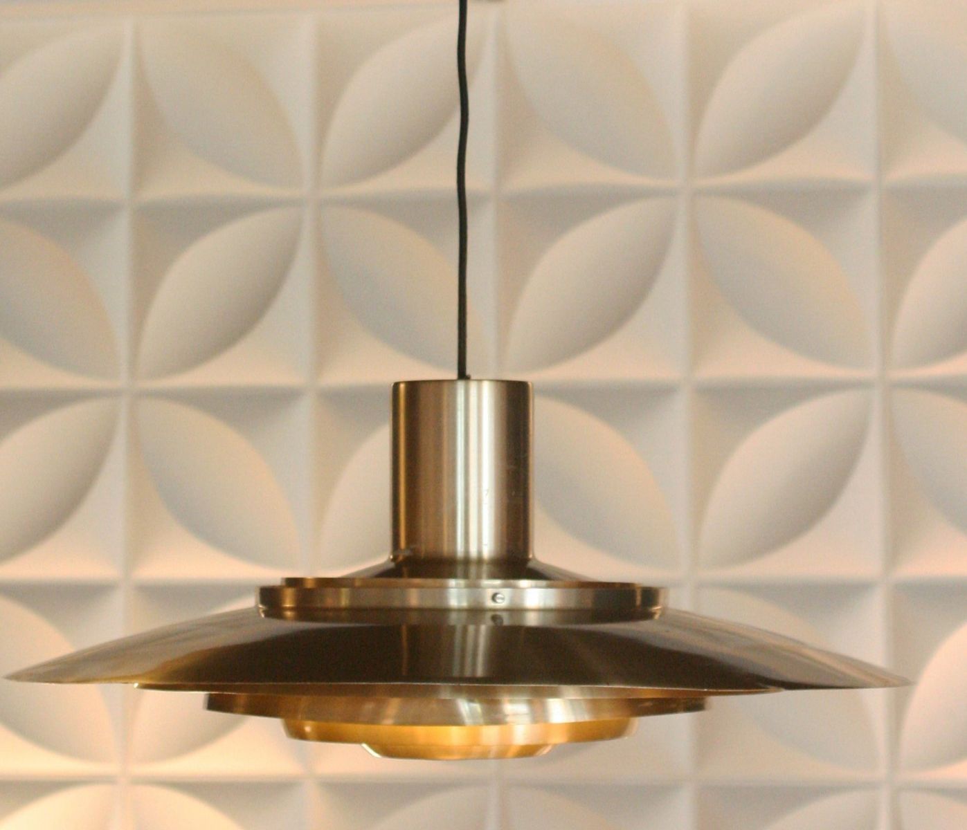 Vintage Brass Pendant Lamp By Jørgen Kastholm Preben Fabricius For Vintage Brass Pendant Lamp By Jørgen Kastholm Preben Fabricius For Nordisk Solar