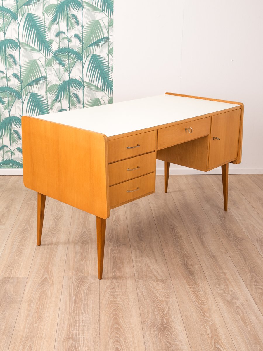 Mid Century German Desk 1950s For At Pamono Mid Century German Desk 1950s