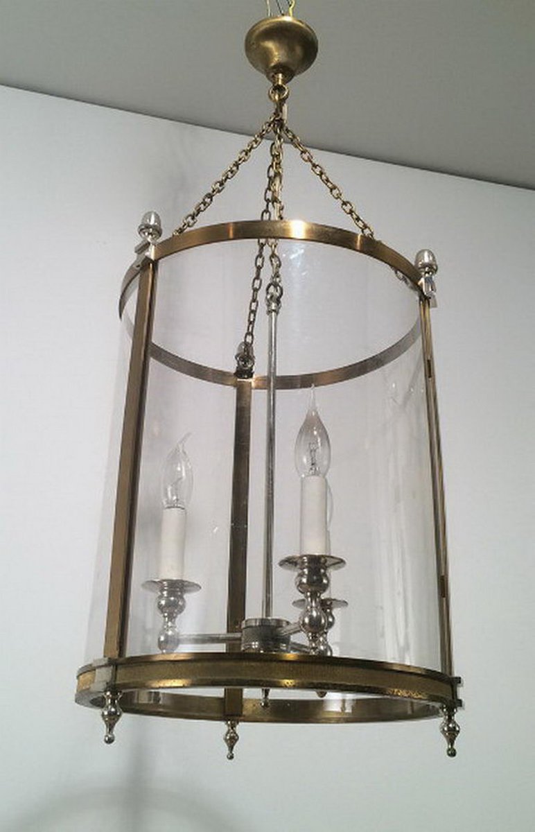 Brass Silver Plastic Lantern Ceiling Light 1970s For At Pamono Brass Silver Plastic Lantern Ceiling Light 1970s 8 1 080 00