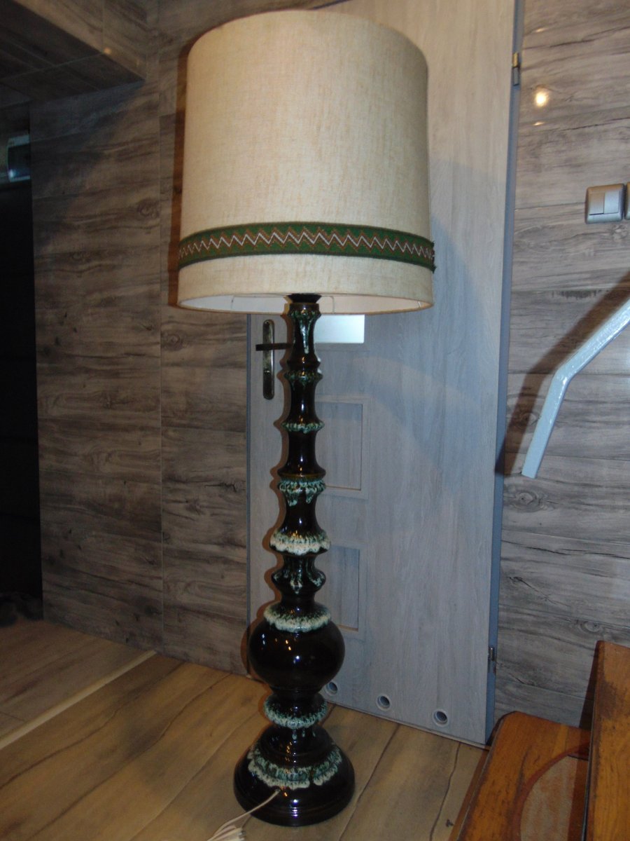 Vintage Ceramic Floor Lamp En Vente Sur Pamono Vintage Ceramic Floor Lamp