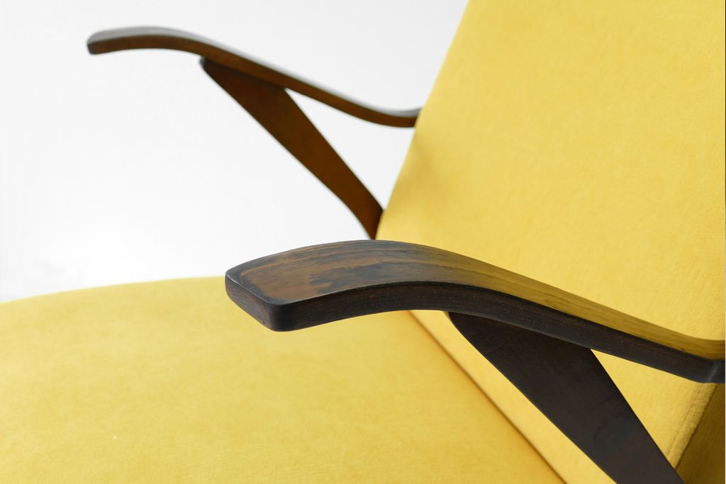 Vintage Yellow Armchair From Tatra Nabytok 1960s For At Pamono Vintage Yellow Armchair From Tatra Nabytok 1960s 5 A 2 293 00
