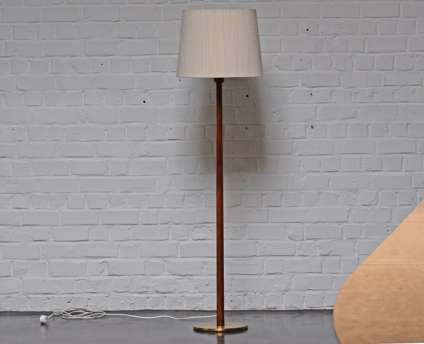 Mid Century Rosewood Floor Lamp By Uno Östen Kristiansson For Mid Century Rosewood Floor Lamp By Uno Östen Kristiansson For Luxus