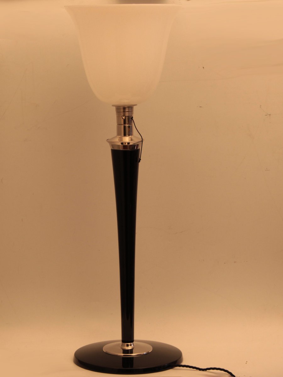 French Art Deco Lampe Mazda Table Lamp From Mazda For Sale