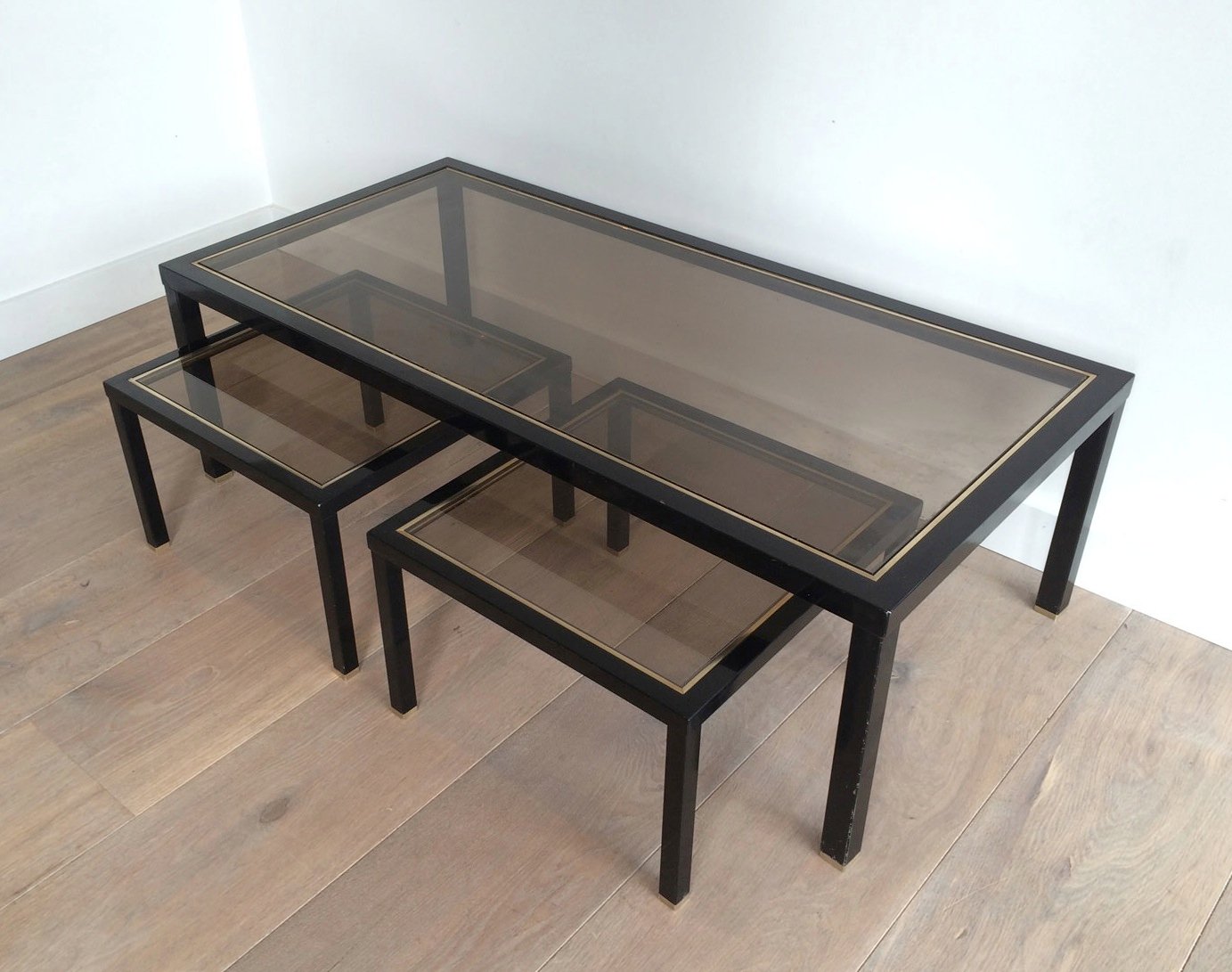 Br Coffee Table With Pair Of Side Tables Set 3 For At Br Coffee Table With Pair Of Side Tables Set 3