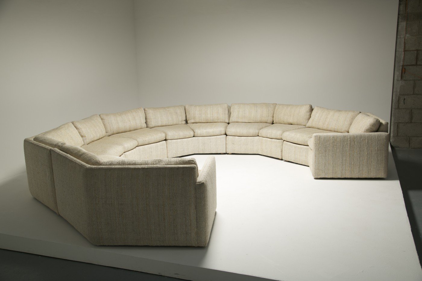 Vintage Tweed Sectional Sofa For At Pamono Vintage Tweed Sectional Sofa