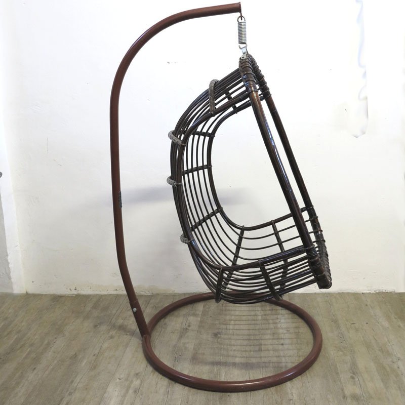 Vintage Rattan Bamboo Hanging Egg Chair For At Pamono