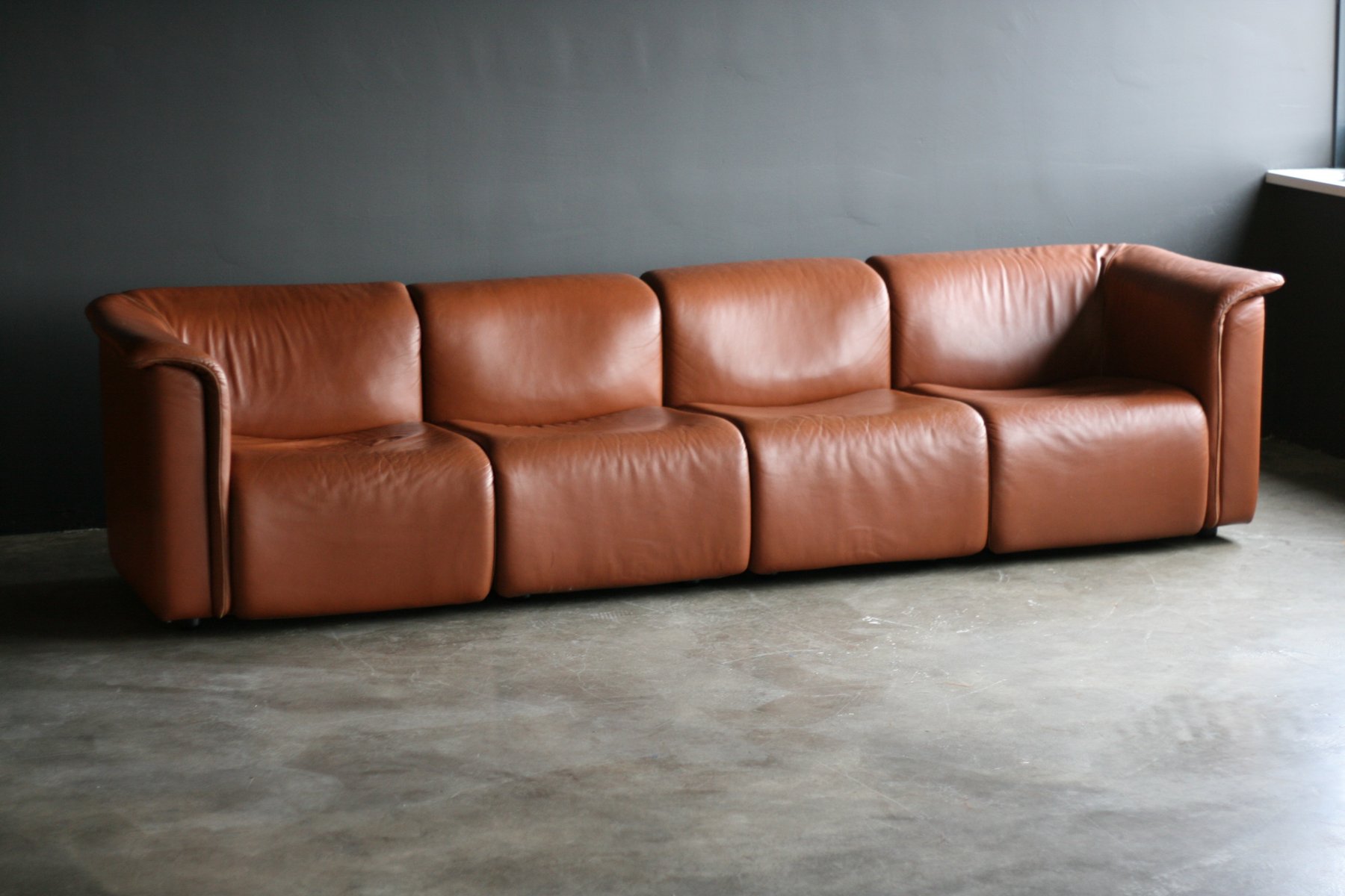 Large Modular Sofa from Wittmann Moebelwerkstaetten for sale at Pamono