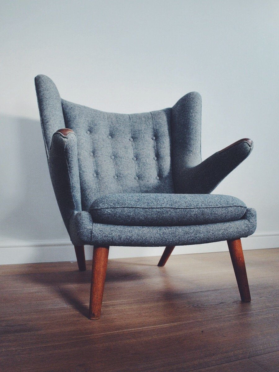 Ap19 Papa Bear Chair By Hans Wegner For A P Stolen At Pamono Ap19 Papa Bear Chair By Hans Wegner For A P Stolen