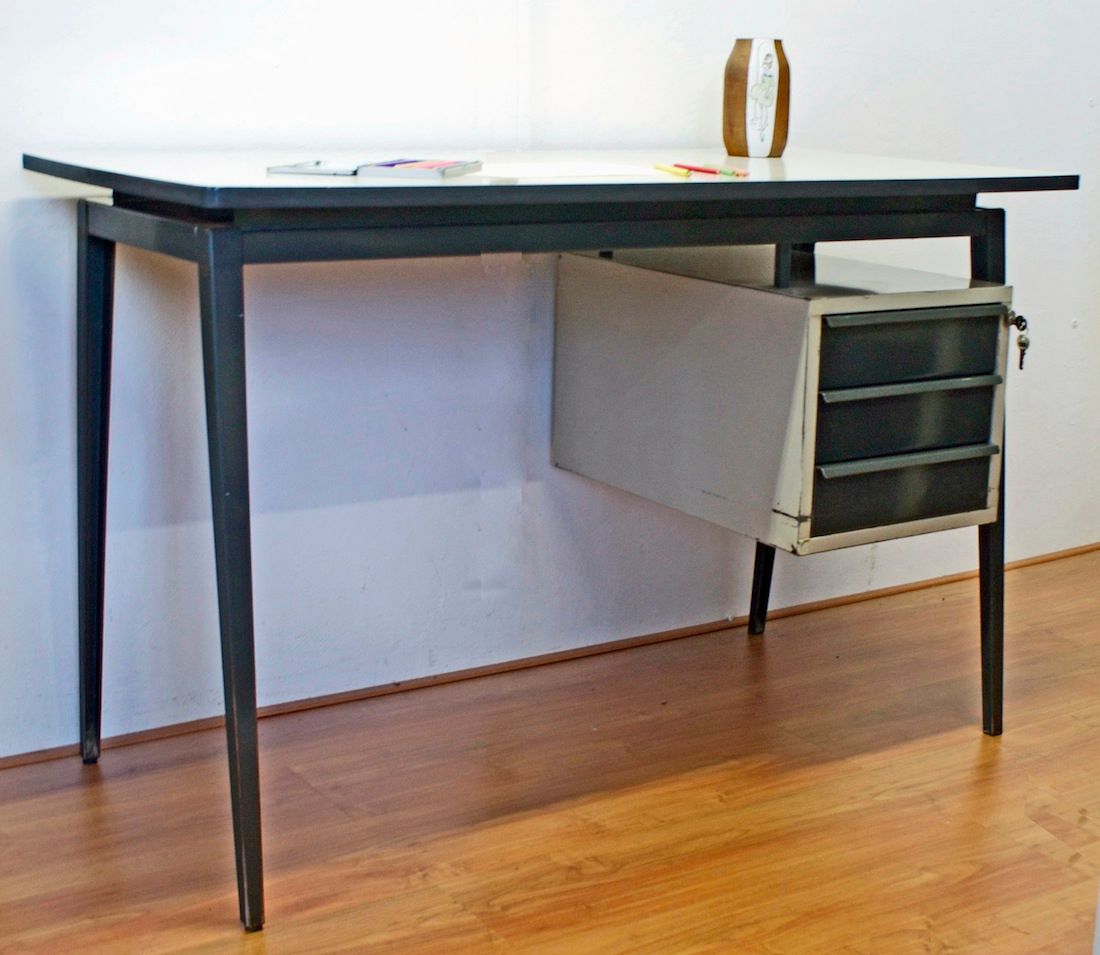 Industrial Metal Desk from Marko Holland for sale at Pamono