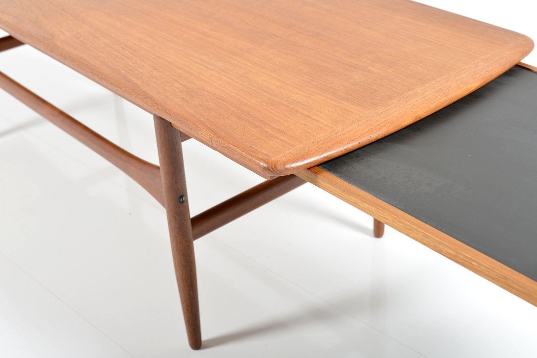 Extendable Teak And Formica Coffee Table 1950s For At Pamono Price Per